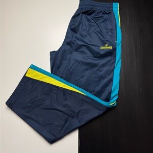 Spalding Basketball SweatPants Vintage 90’s Men's Size XL Blue